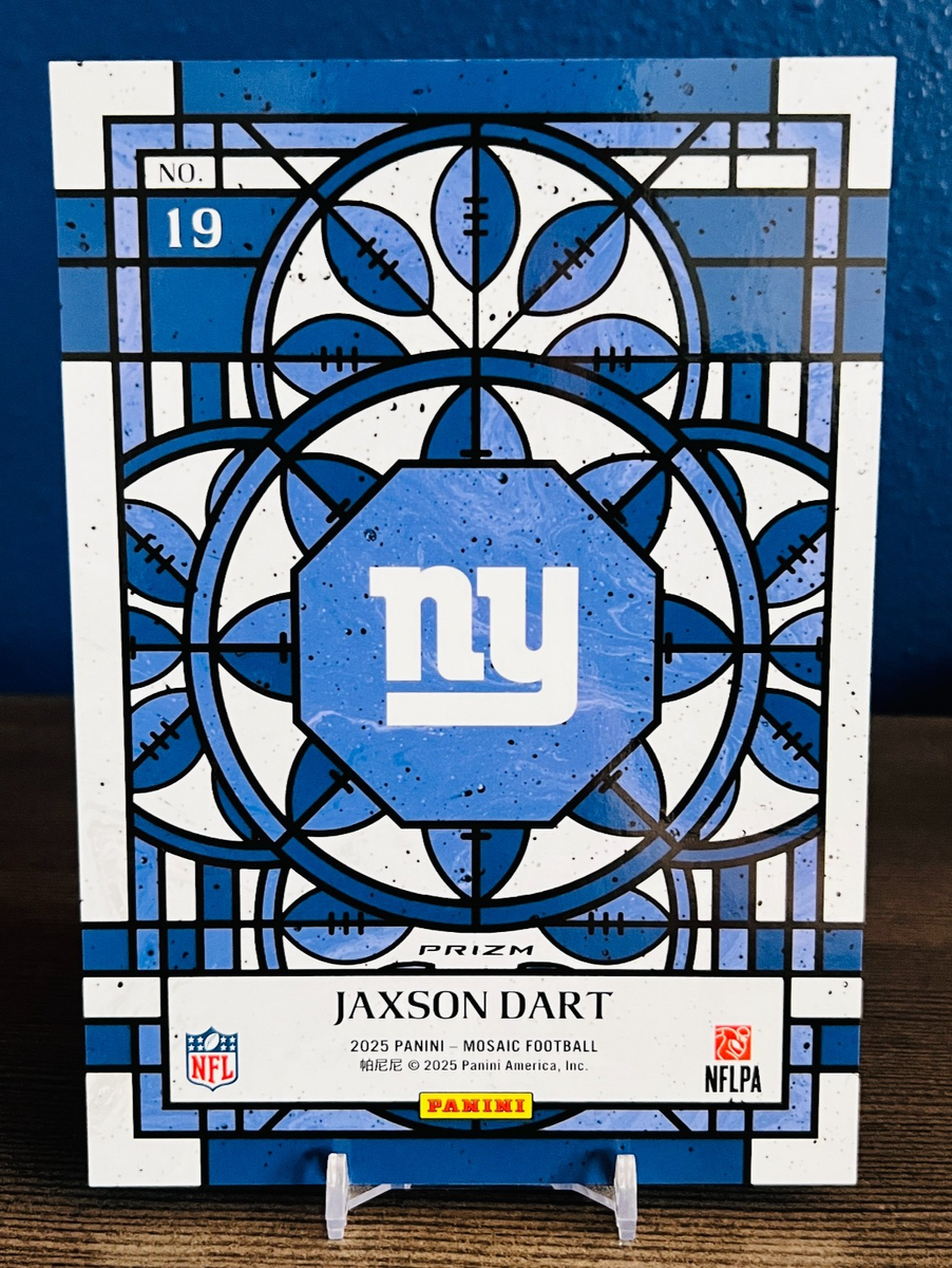 2025 Panini Mosaic Stained Glass Jaxson Dart Oversized Jumbo SP