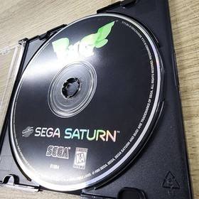 USED AUTHENTIC WORKING -) BUG 1 & BUG TOO! (- GAME DISCS ONLY - SEGA SATURN