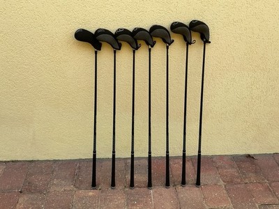 Cleveland Launcher XL Halo irons senior flex - Excellent - 7 Clubs (5 Thru DW)