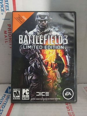 Battlefield 3: Limited Edition (PC, 2011) Used No Keycode - #162g