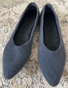 Sarah Chofakian pumps met ronde neus Rood