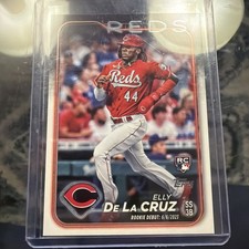 🌋⚾️ELLY DE LA CRUZ 2024 Topps Update RC Rookie Debut #US350 #REDS SUPERSTAR⚾️🌋