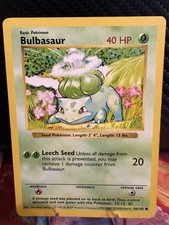 Bulbasaur 044/102 Base Set (Shadowless) Regular for sale online | eBay