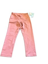 Z By Zella Pink High Waist Crop Leggings Size Small NWT