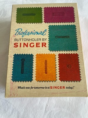 SINGER PROFESSIONAL BUTTONHOLER ZIG-ZAG V102878 NEW IN BOX