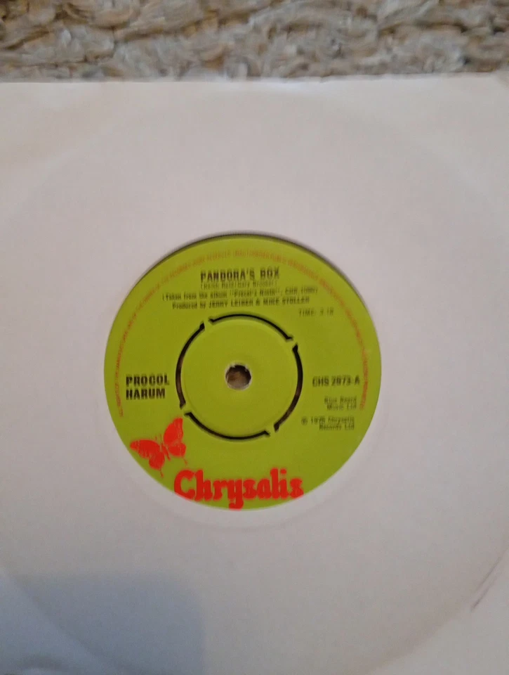Procol Harum 4 7" Vinyl Singles - A Whiter Shade Of Pale , Conquistador - Image 4 of 4