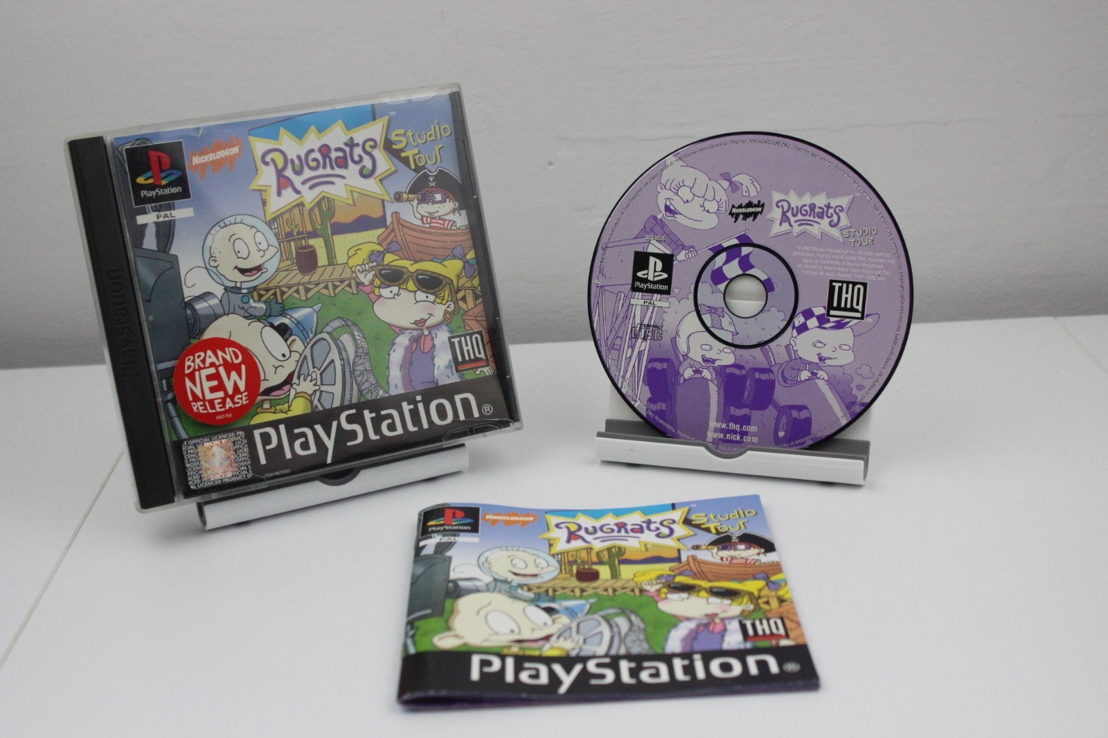 Rugrats: Studio Tour (Sony PlayStation 1, 1999) - PAL