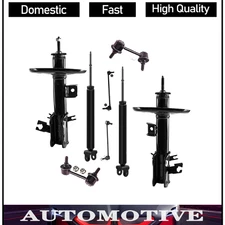 Monroe OEM Front Struts & Rear Shocks W/ Sway Bar For 2009-2014 Nissan Maxima