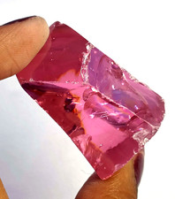 307.0 Ct Natural Distinct Pink Sapphire Rough EGL Certified Loose Gemstone 6MGT