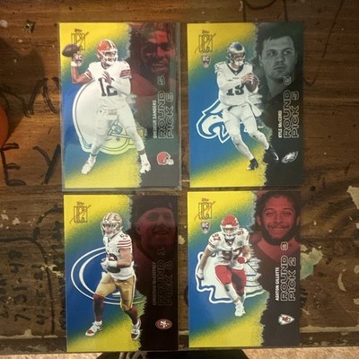 Topps Composite 2024 NFL Found 3-6 Rookie Insert Card Lot (4) Sanders