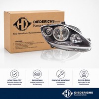 Hauptscheinwerfer Rechts Diederichs 7432380 FÜR Seat Frontscheinwerfer