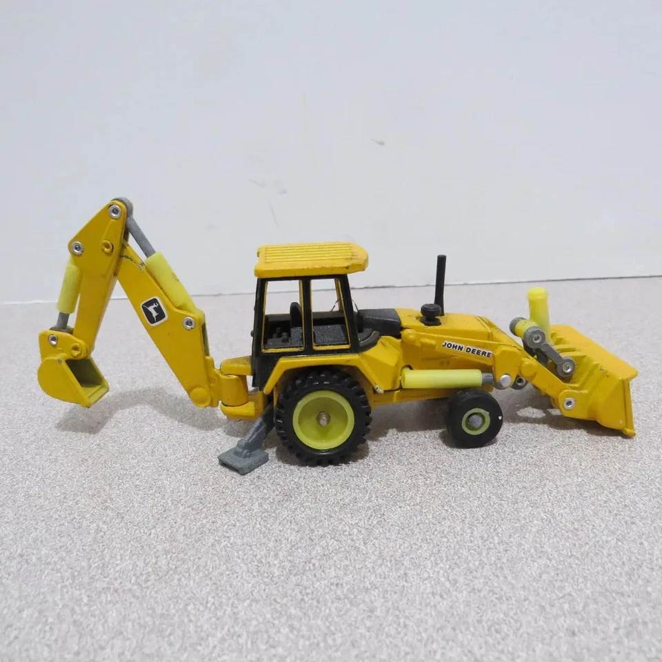 Ertl #11 Group John Deere Tractor Loader/Backhoe & 6675 Skid Load 1/64  JD-011-E - Image 4 of 4