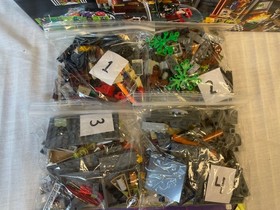 TURTLE LAIR ATTACK, SHELLRAISER STREET CHASE, BAXTER ROBOT RAMPAGE Lego sets
