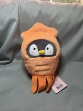 NEW With Tag! 14” Takashoji Squid Penguin Round 1 Kawaii Plush Toy Japan