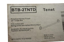 Pfister Tenet 24 Inch Towel Bar Polished Nickel Finish Bath Hardware Wall Mount