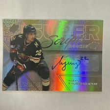 2024-25 Spx Super Scripts Rookies Marat Khusnutdinov #SSR-MK Gold /99 (AU, RC)