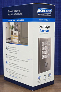 Schlage BE459WBCEN619 Arrive Smart Wi Fi Deadbolt Century Trim Satin Nickel