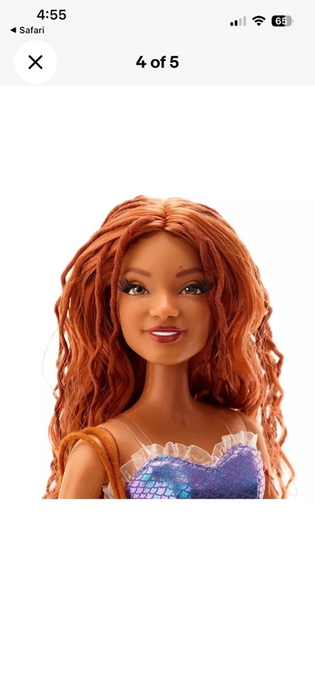 Disney Store/Muñeca Ariel Edición Limitada/La Sirenita 2023 LE 1 de 5200 Foto 4 de 4