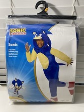 Spirit Kids SONIC the Hedgehog - Jumpsuit Costume Size CHILD Small 4-6 Unopened