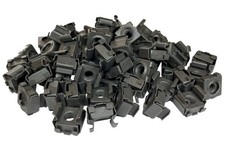 50 PCS USA Made Black 1224 Cage Nut Rack Mount Server Cabinet Hardware