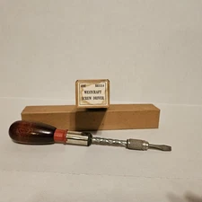 Vintage Westcraft Ratcheting Screwdriver Carpenters Tool