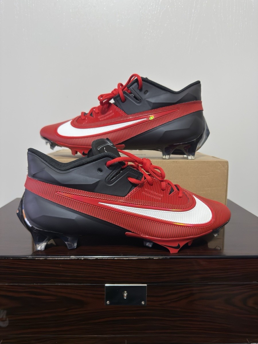 Nike Vapor Edge Elite 360 2 Black Red White Football Cleats FD5713