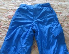 Blue Columbia Outgrown Insulated Boys Snowboard Ski Pants - L 14/16
