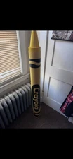 Vintage Yellow Crayola Crayon 4ft Tall
