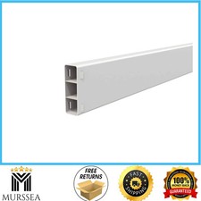 Ranch Fence Rail 8 ft High Quality Lightweight Design Vinyl White Easy Install
