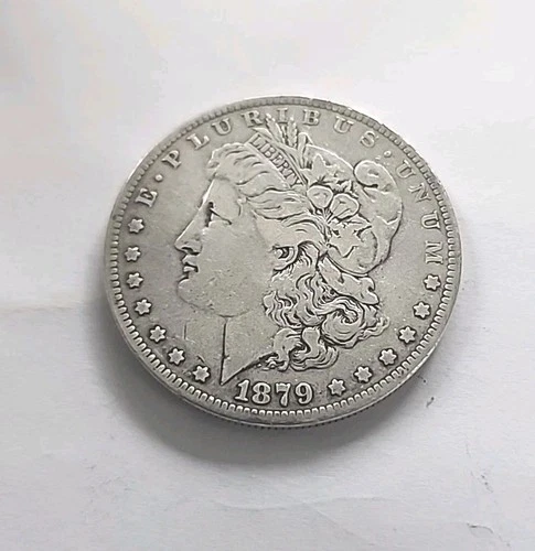 USA 1879 P Morgan Silver Dollar 90% Silver Very Fine Philadelphia Circulated