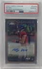 2024 Topps Chrome Bo Nix Rookie Auto RC Rookie Refractor #RA-BNI Broncos PSA 10