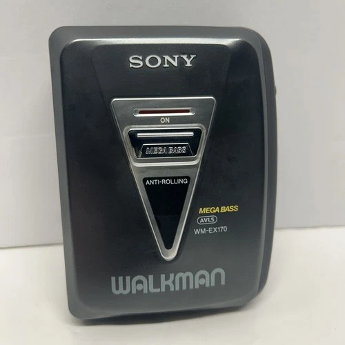 Sony Walkman WM-EX170 AM/FM Cassette Player *New Belt* *Works* *Cleaned*