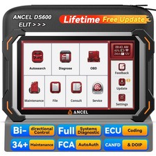 All System Bidirectional Car OBD2 Scanner ECU Coding Diagnostic Scan Tool CAN-FD