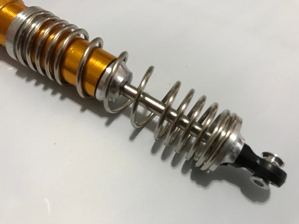 Aluminum Big Bore Shock 4 Team Durango 1/10 Short Course W/4mm shaft -Gold - Image 3 of 3