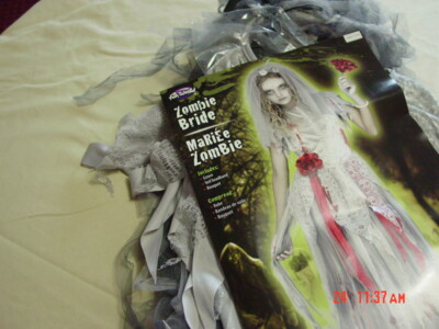 Girls Zombie Bride Costume