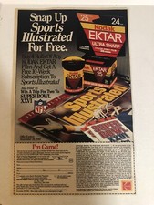 1991 Kodak Ektar Camera Film Vintage Print Ad pa22
