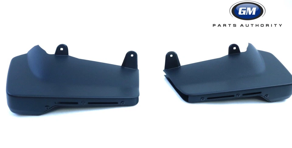 GMC Sierra 2500HD 3500HD 2020-2026 protectores contra salpicaduras delanteros moldeados 84254759 negro original Foto 2 de 4