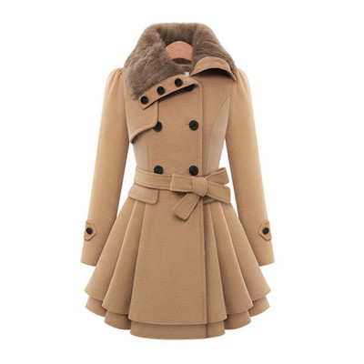 Mantel Parka Jacke Damen Herbst Winter Frühling Rot Schwarz Camel S - 7XL BC380