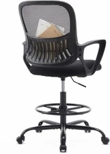 Home Office Drafting Desk Chair Ergonomic High Stool Computer Adjustable Chairs