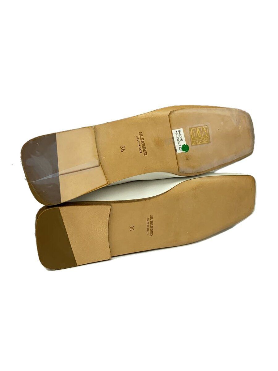 JIL SANDER ballet shoes ankle ring square toe bicolor 36 JIL SANDER ballet shoes ankle ring square toe bicolor 36