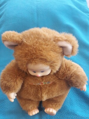 Doudou Peluche Berchet Nanizoo - Bébé Déguisé En Ours, Trop Mignon !