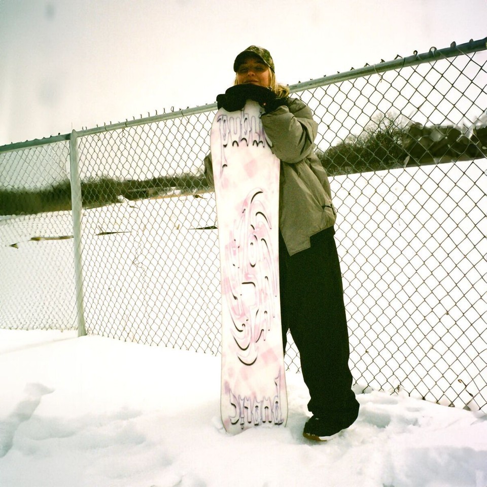 PUBLIC Snowboards General Public x Jib Gurl Snowboard 2024 Black/Pink