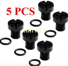 17111712788  FOR BMW E36 E39 E90 E53 ENGINE COOLANT BLEEDER SCREW QTY 5 W/O-RING
