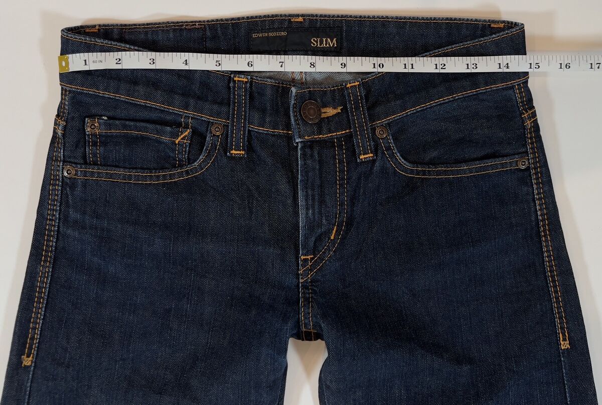 Edwin 503 Zero Men's Slim Denim Jeans Pants Made In Japan Edwin 503 Zero Men's Slim Denim Jeans Pants Made In Japan