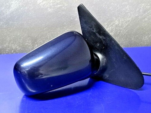 Volkswagen Polo 6N1 Außenspiegel  Spiegel rechts manuell dunkel blau met.