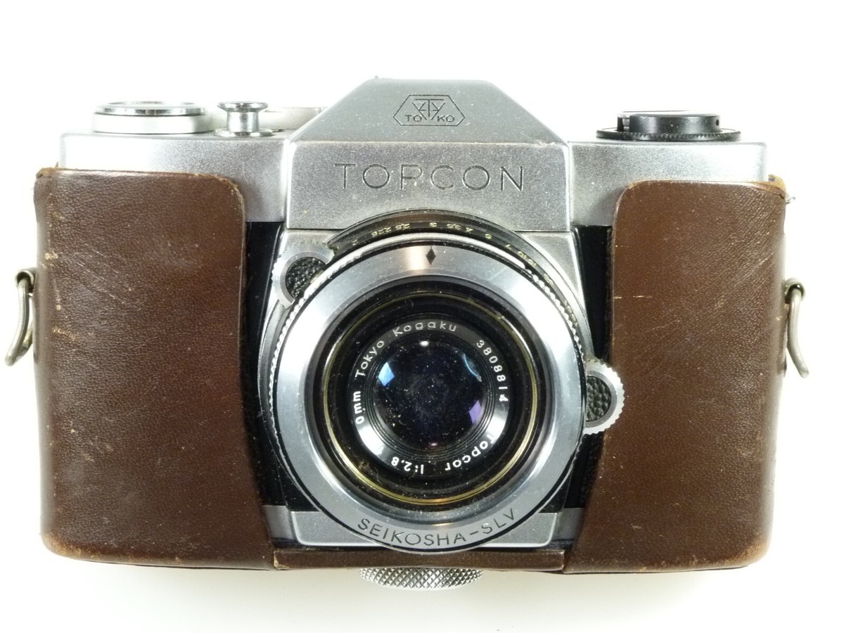 VINTAGE Tokyo Kogaku Topcon PR II, 35mm SLR F.C Topcor 50mm f/2.8