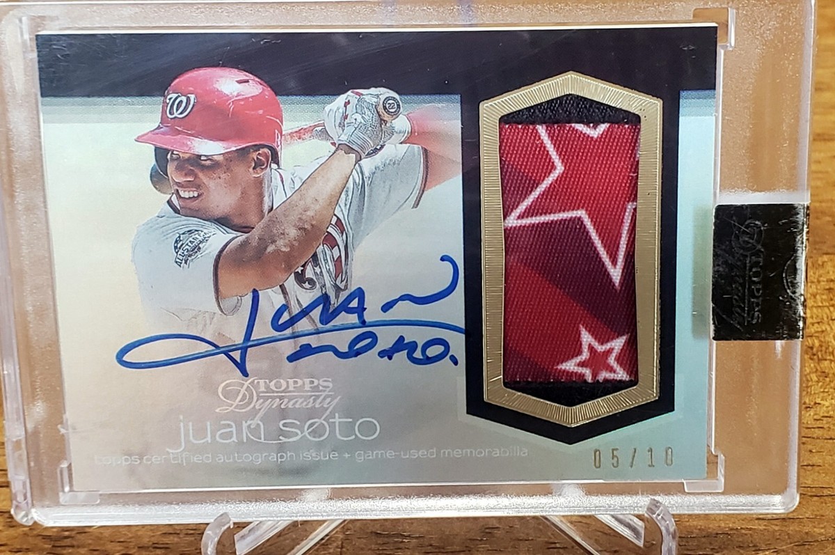 2022 Topps Dynasty 笑いかけ Juan Soto /10直筆サインカード 2022 Topps Dynasty 笑いかけ Juan Soto /10直筆サインカード