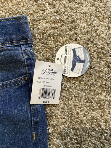 Royalty For Me Wanna Betta Shape Capris, Size 6, NWT - Picture 4 of 6