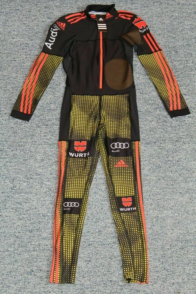 adidas FULL BODY Cross Country skiing Ski Suit D3 Audi | eBay