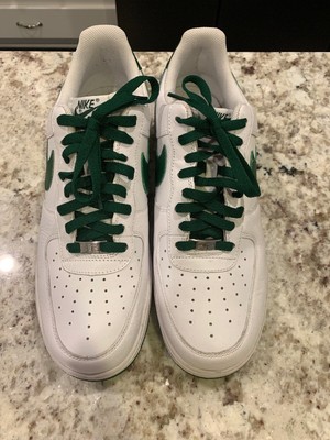 Nike Air Force 1 Low Top Green White Size 13 Mens Shoes 315122